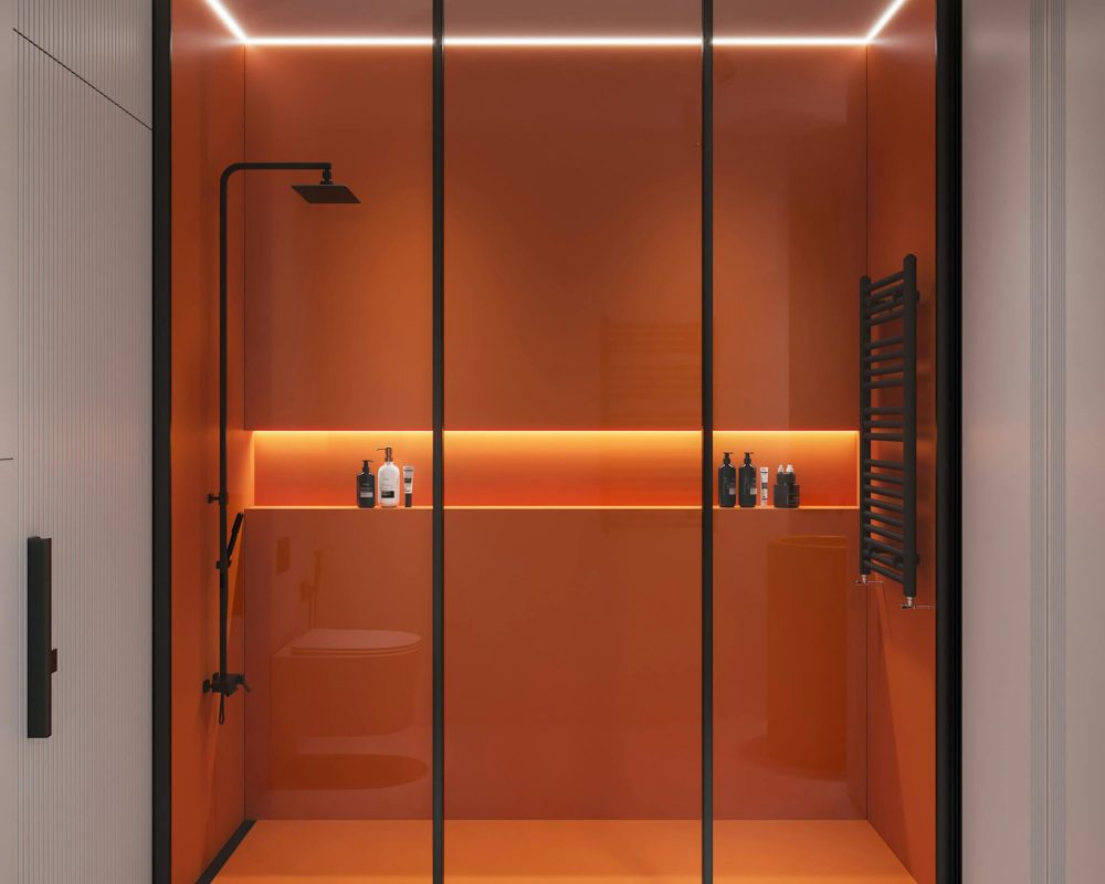 Plexiglas op maat douchedeur douchewand